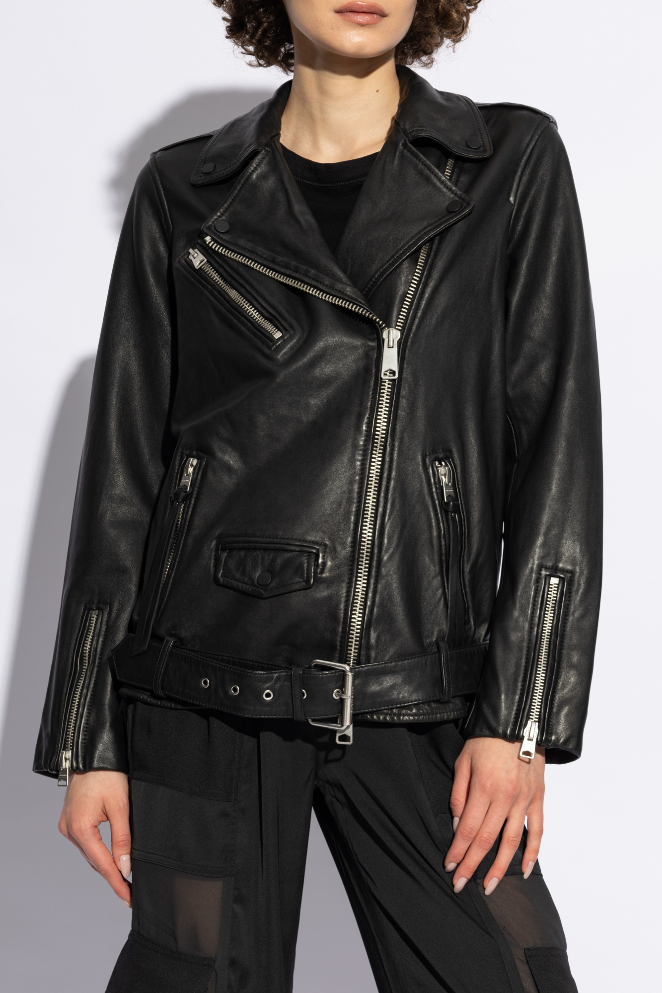 ジャケット・アウター ALLSAINTS leather Jacket AllSaints Leather jacket 'Billie' | Women's | Vitkac